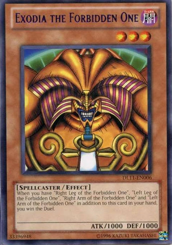 Exodia the Forbidden One (Purple) [DL11-EN006] Rare | GnG Games