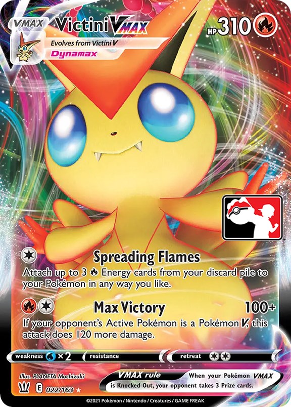 Victini VMAX (022/163) [Prize Pack Series One] | GnG Games