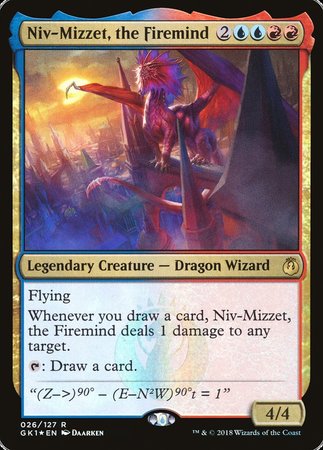 Niv-Mizzet, the Firemind [GRN Guild Kit] | GnG Games