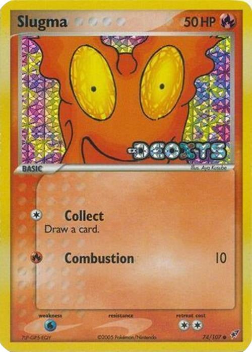 Slugma (74/107) (Stamped) [EX: Deoxys] | GnG Games