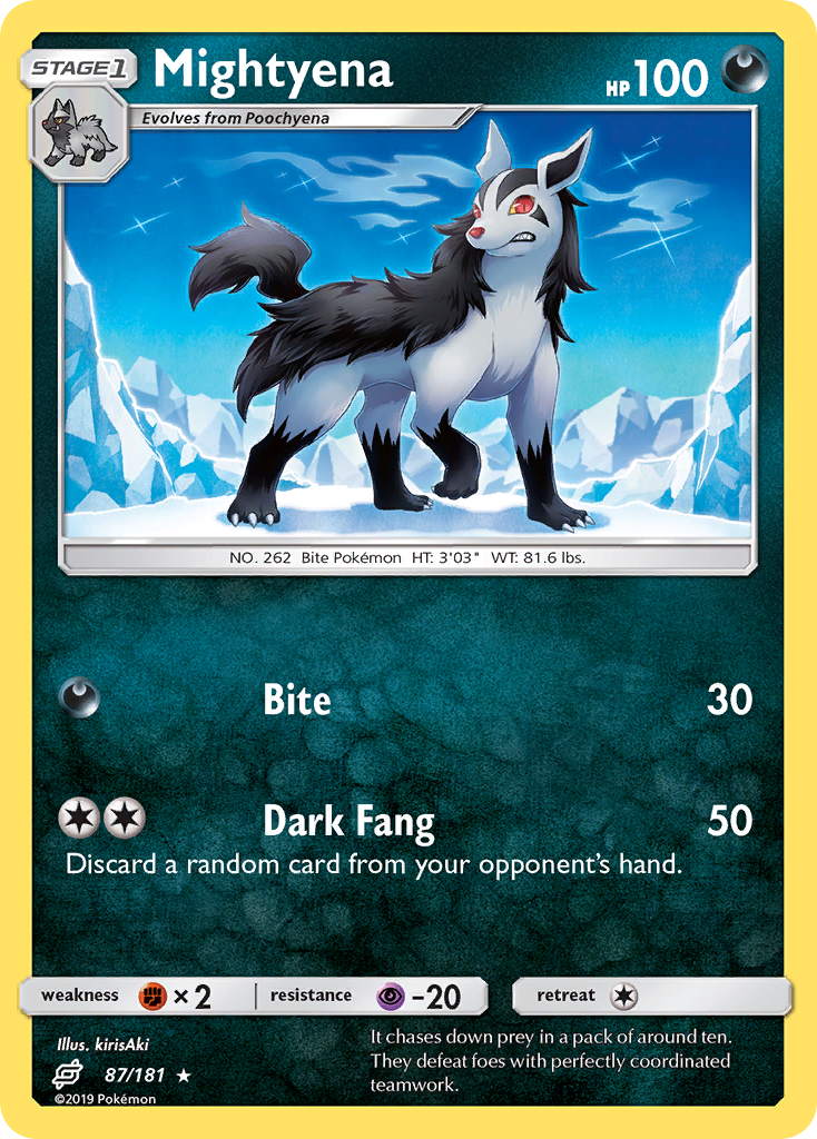 Mightyena (87/181) [Sun & Moon: Team Up] | GnG Games