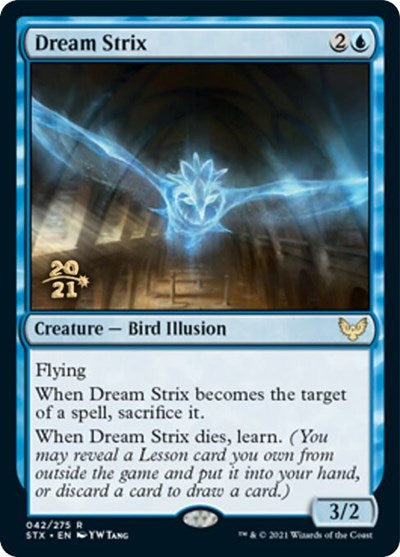 Dream Strix [Strixhaven: School of Mages Prerelease Promos] | GnG Games