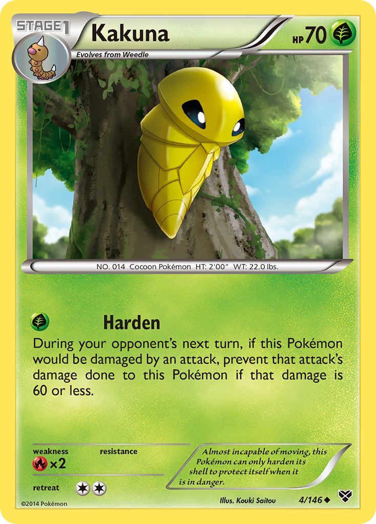 Kakuna (4/146) [XY: Base Set] | GnG Games