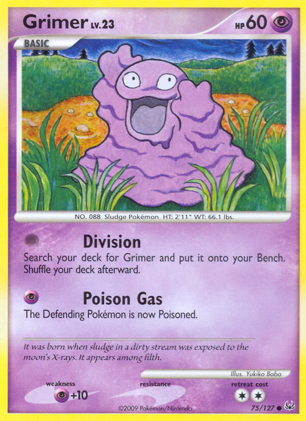 Grimer (75/127) [Platinum: Base Set] | GnG Games