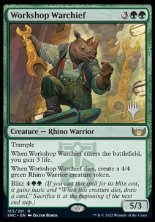 Workshop Warchief (Promo Pack) [Streets of New Capenna Promos] | GnG Games