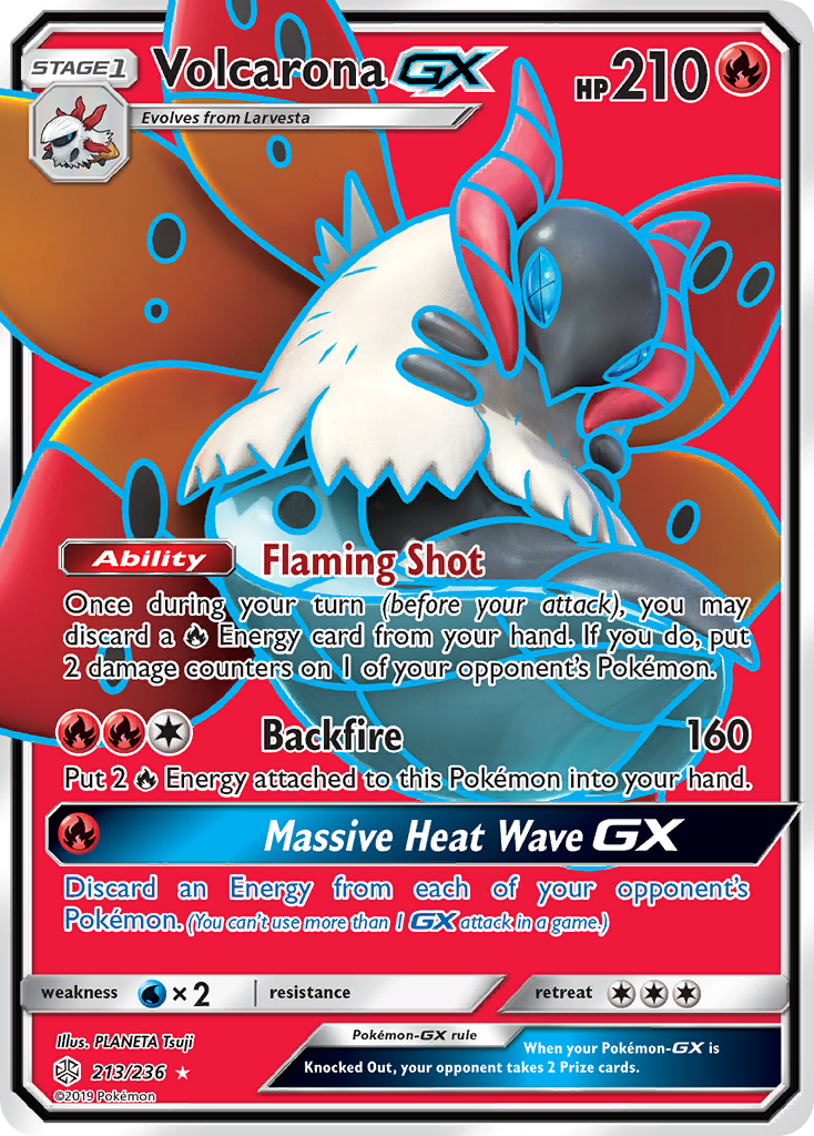 Volcarona GX (213/236) [Sun & Moon: Cosmic Eclipse] | GnG Games