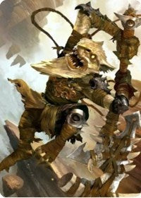Teeterpeak Ambusher Art Card [Zendikar Rising Art Series] | GnG Games