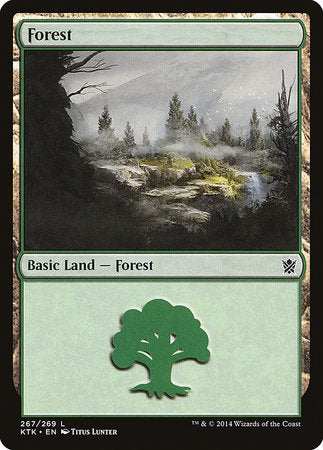 Forest (267) [Khans of Tarkir] | GnG Games