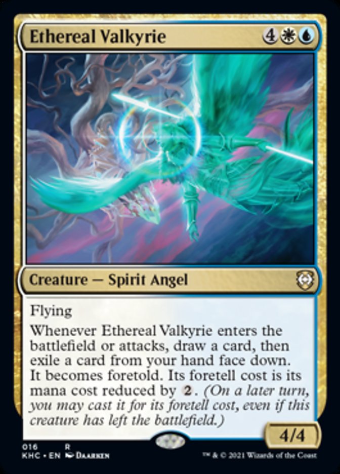 Ethereal Valkyrie [Kaldheim Commander] | GnG Games