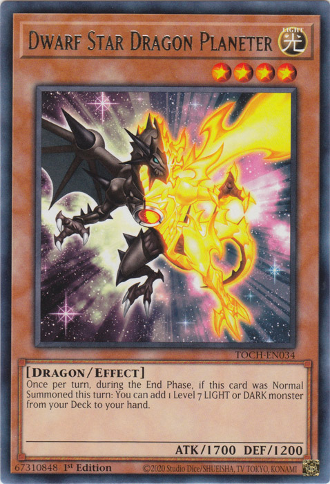 Dwarf Star Dragon Planeter [TOCH-EN034] Rare | GnG Games
