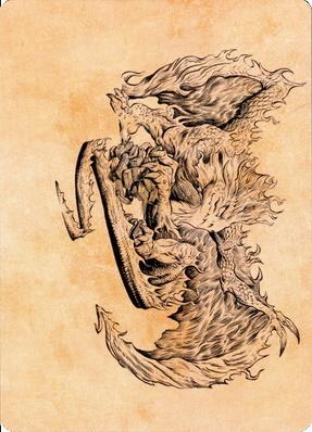 Miirym, Sentinel Wyrm Art Card [Commander Legends: Battle for Baldur's Gate Art Series] | GnG Games