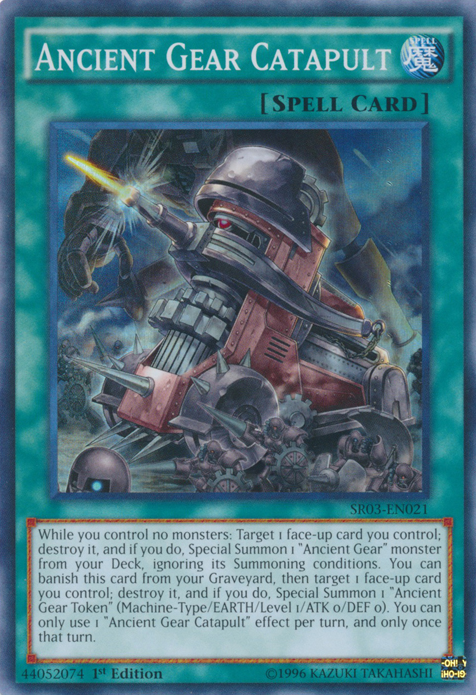 Ancient Gear Catapult [SR03-EN021] Super Rare | GnG Games