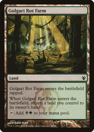 Golgari Rot Farm [Duel Decks: Izzet vs. Golgari] | GnG Games