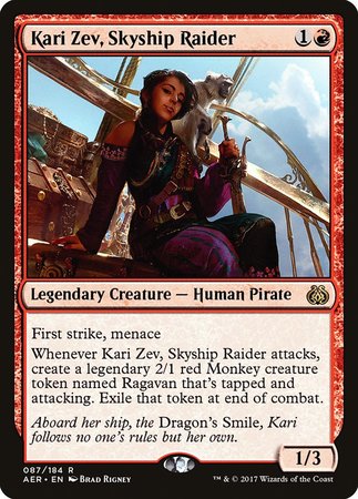 Kari Zev, Skyship Raider [Aether Revolt] | GnG Games