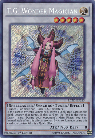 T.G. Wonder Magician [LC5D-EN213] Secret Rare | GnG Games