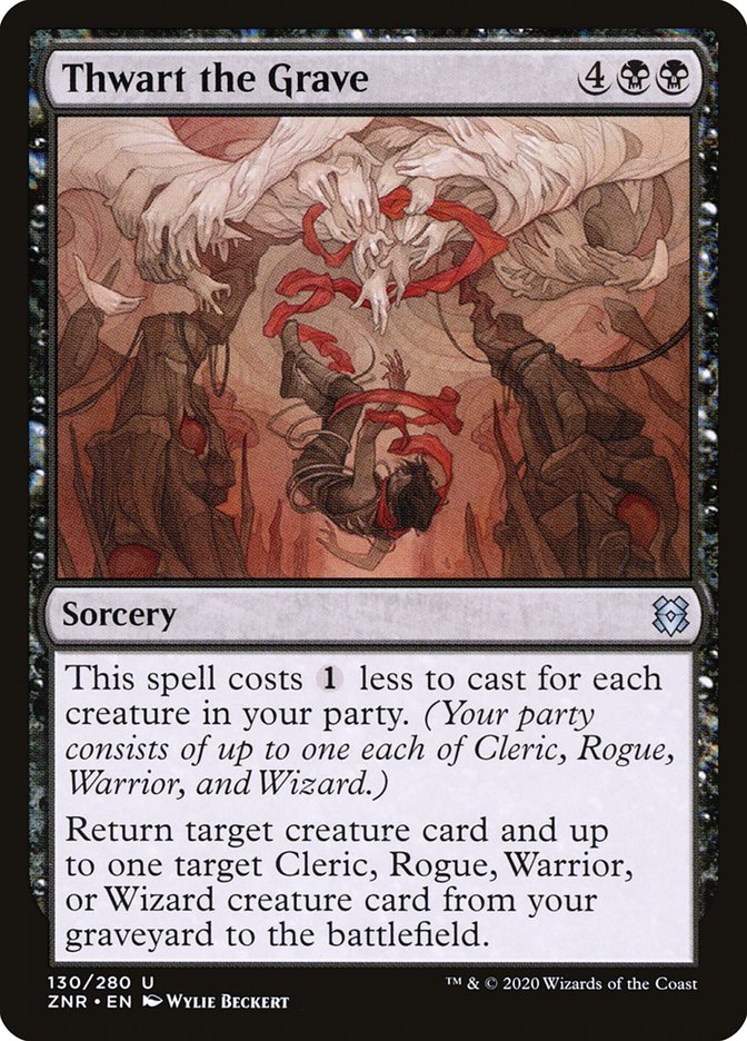 Thwart the Grave [Zendikar Rising] | GnG Games