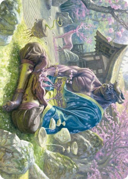 Kosei, Penitent Warlord Art Card [Kamigawa: Neon Dynasty Art Series] | GnG Games