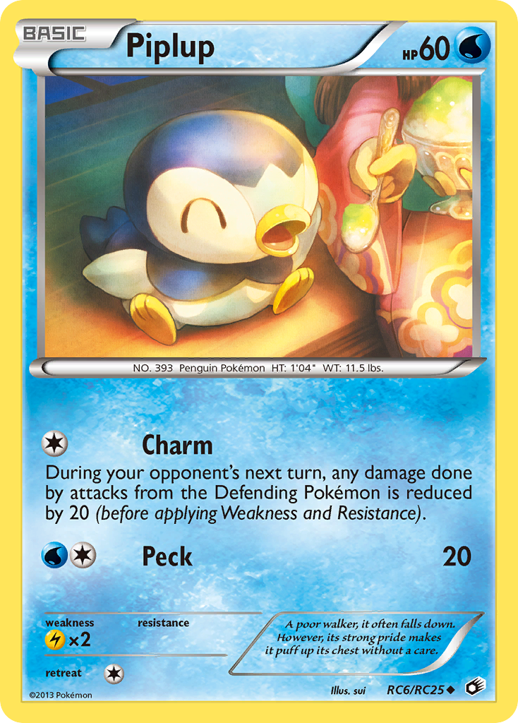 Piplup (RC6/RC25) [Black & White: Legendary Treasures] | GnG Games