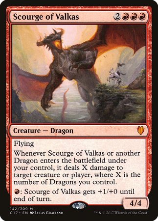 Scourge of Valkas [Commander 2017] | GnG Games