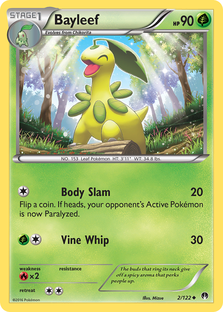 Bayleef (2/122) [XY: BREAKpoint] | GnG Games