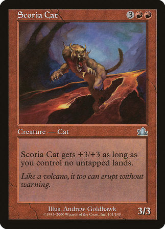 Scoria Cat [Prophecy] | GnG Games