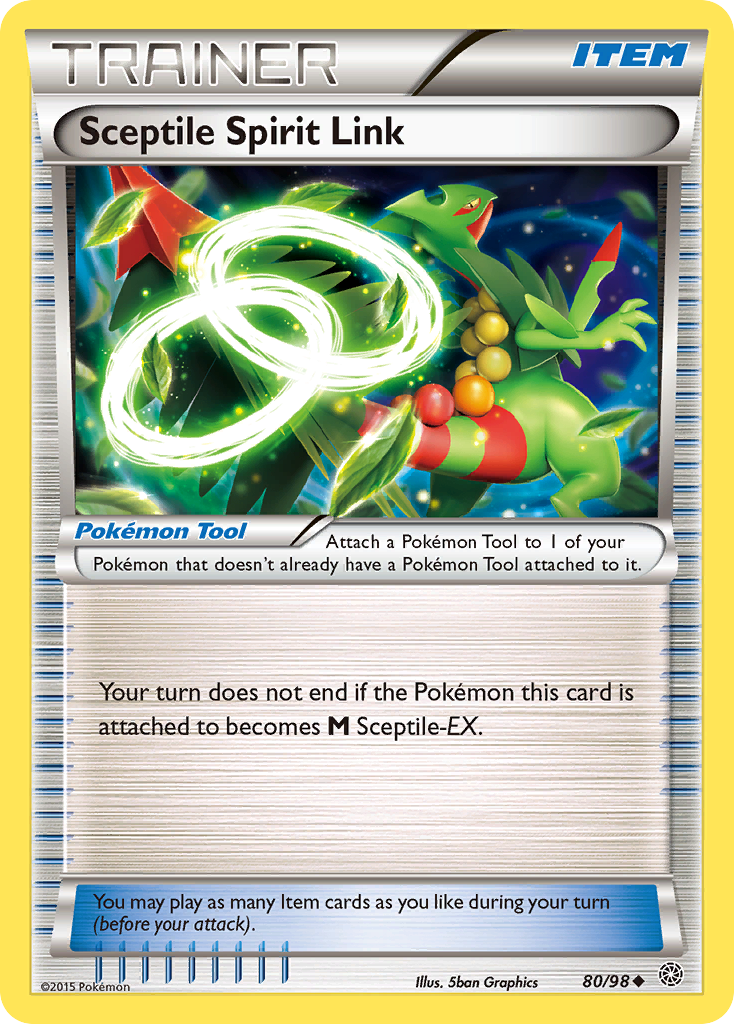 Sceptile Spirit Link (80/98) [XY: Ancient Origins] | GnG Games