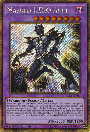 Masked HERO Anki [PGL2-EN011] Gold Secret Rare | GnG Games