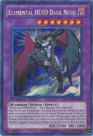 Elemental HERO Dark Neos [LCGX-EN059] Secret Rare | GnG Games