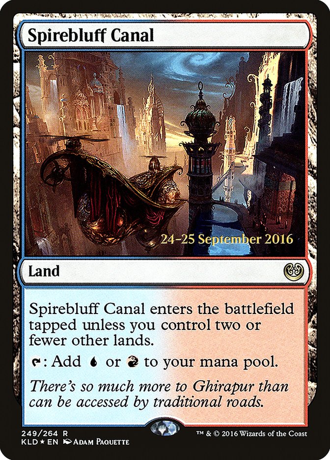 Spirebluff Canal  [Kaladesh Prerelease Promos] | GnG Games