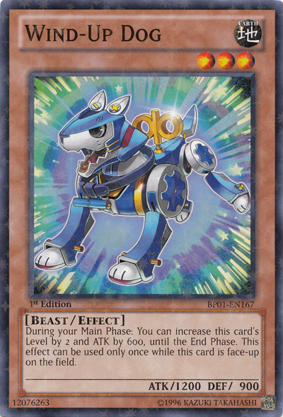 Wind-Up Dog [BP01-EN167] Starfoil Rare | GnG Games