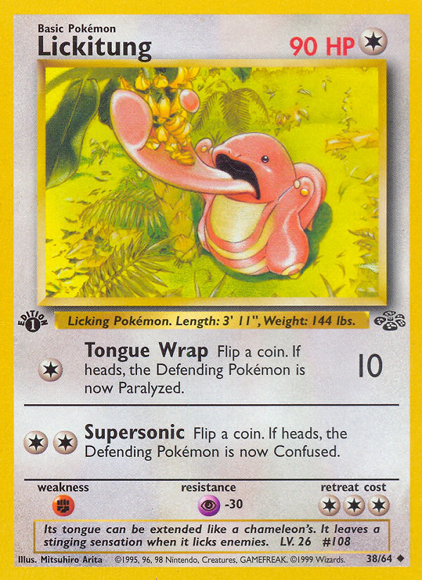 Lickitung (38/64) [Jungle 1st Edition] | GnG Games