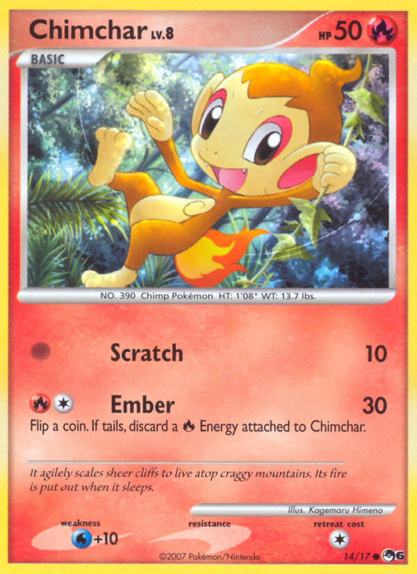 Chimchar (14/17) [POP Series 6] | GnG Games