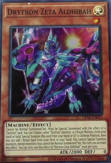 Drytron Zeta Aldhibah [OP16-EN012] Super Rare | GnG Games