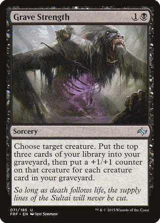 Grave Strength [Fate Reforged] | GnG Games
