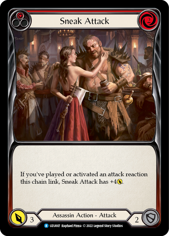 Sneak Attack (Red) [UZU007] (Outsiders Uzuri Blitz Deck) | GnG Games