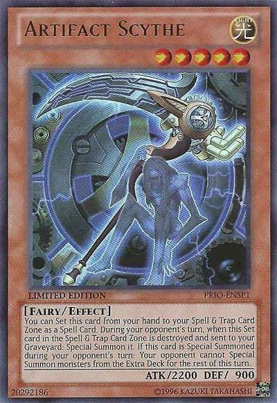 Artifact Scythe [PRIO-ENSP1] Ultra Rare | GnG Games