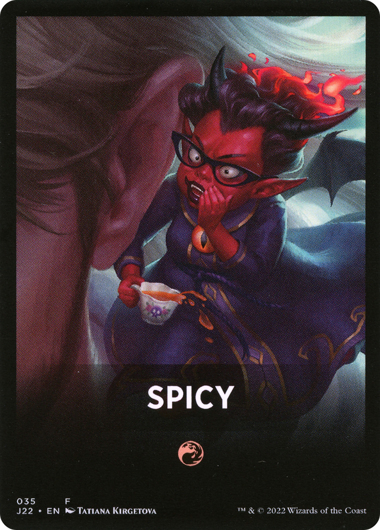 Spicy Theme Card [Jumpstart 2022 Front Cards] | GnG Games