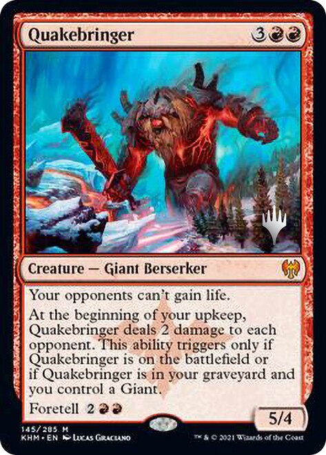 Quakebringer [Kaldheim Promo Pack] | GnG Games