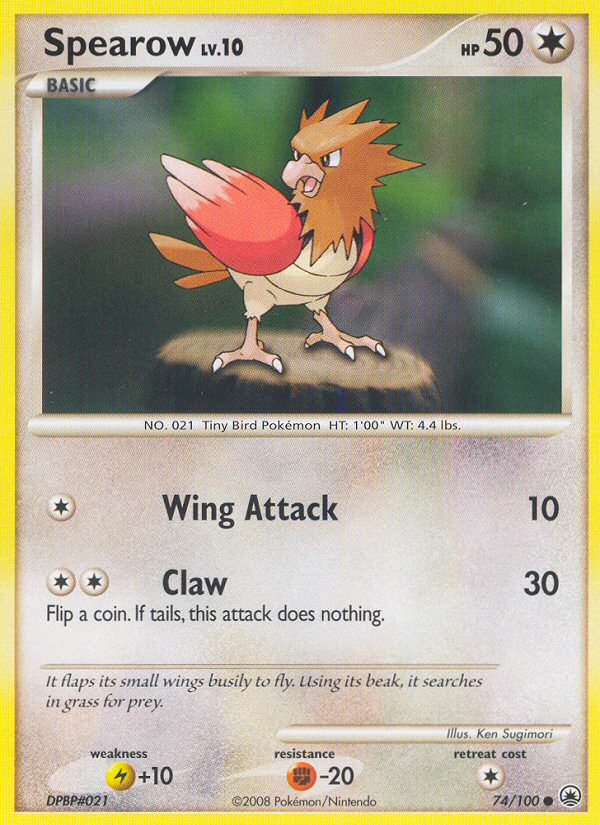 Spearow (74/100) [Diamond & Pearl: Majestic Dawn] | GnG Games