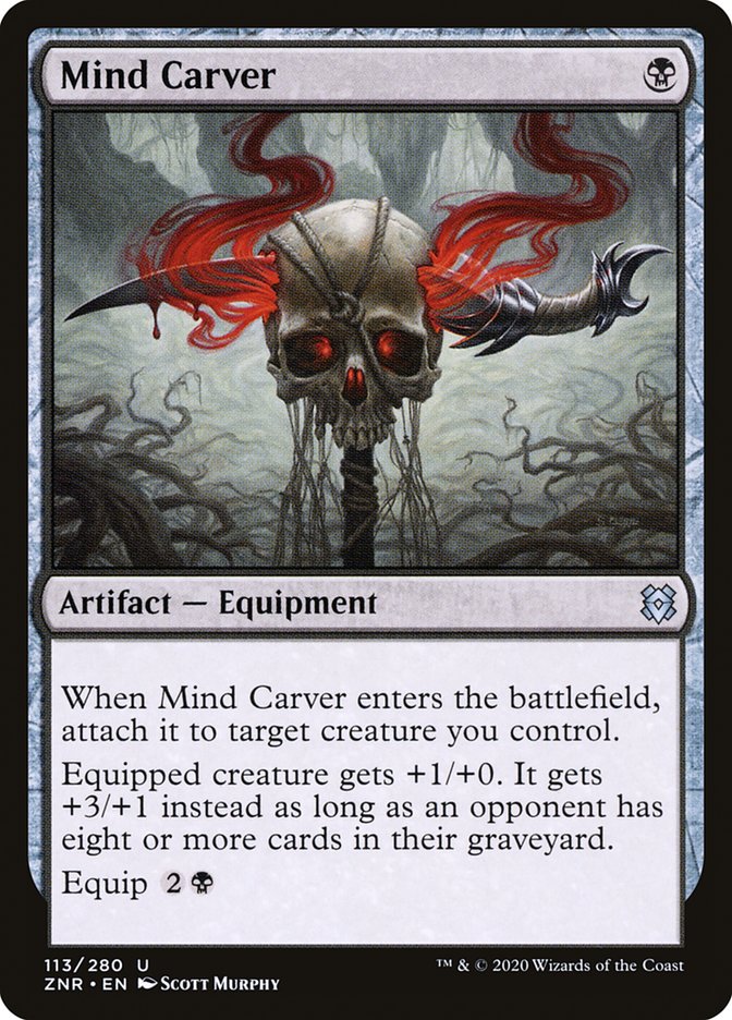 Mind Carver [Zendikar Rising] | GnG Games