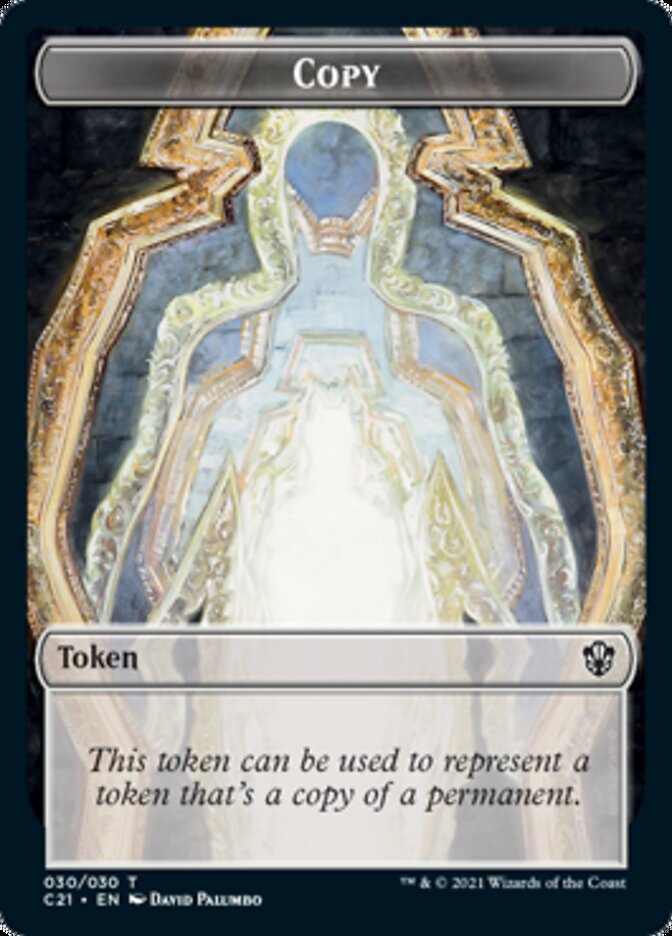 Copy // Construct Token (030) [Commander 2021 Tokens] | GnG Games