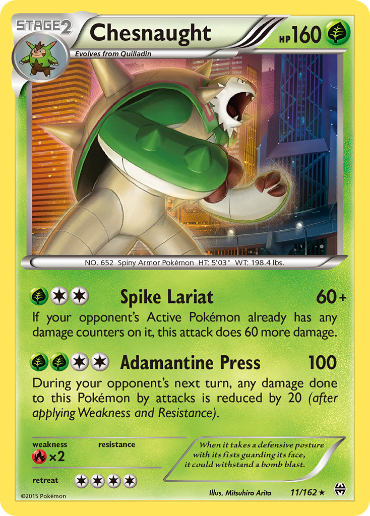 Chesnaught (11/162) [XY: BREAKthrough] | GnG Games