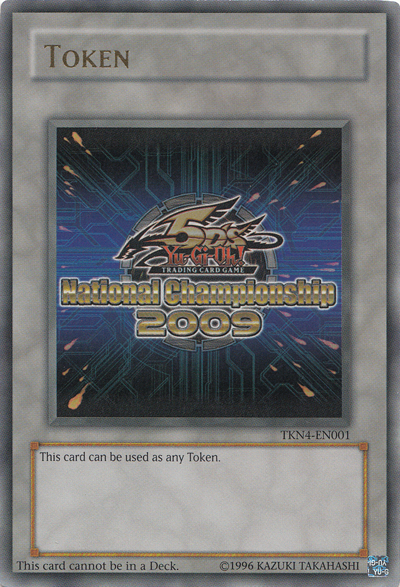 Yu-Gi-Oh 5D's 2009 National Championship Token [TKN4-EN001] Ultra Rare | GnG Games