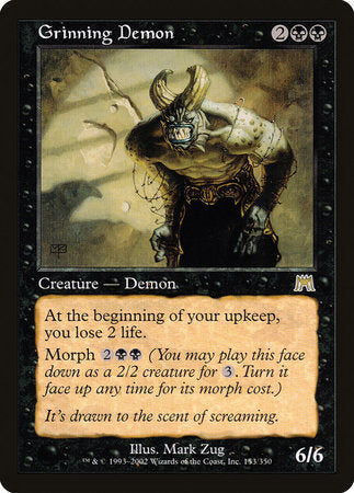 Grinning Demon [Onslaught] | GnG Games
