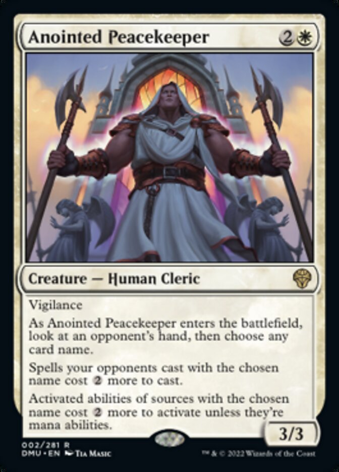 Anointed Peacekeeper [Dominaria United] | GnG Games