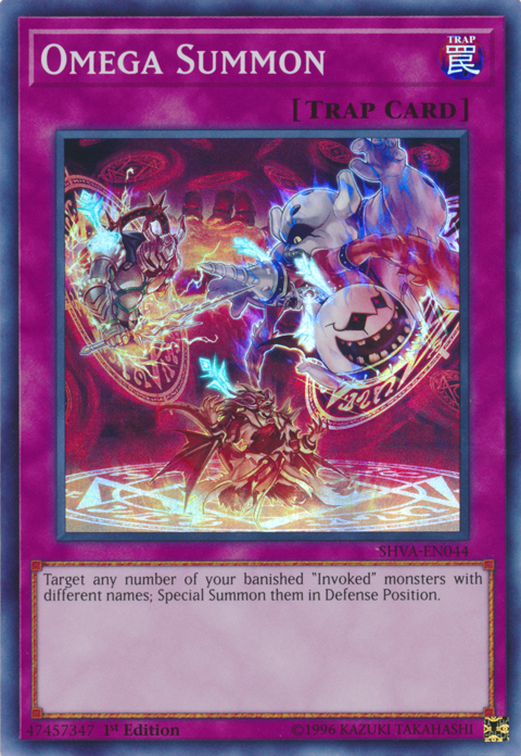 Omega Summon [SHVA-EN044] Super Rare | GnG Games