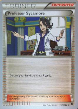 Professor Sycamore (107/122) (Black Dragon - Shuntu Sadahiro) [World Championships 2016] | GnG Games