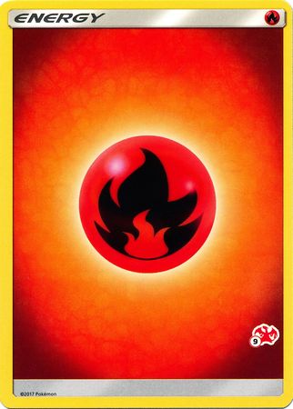 Fire Energy (Charizard Stamp #9) [Battle Academy 2020] | GnG Games