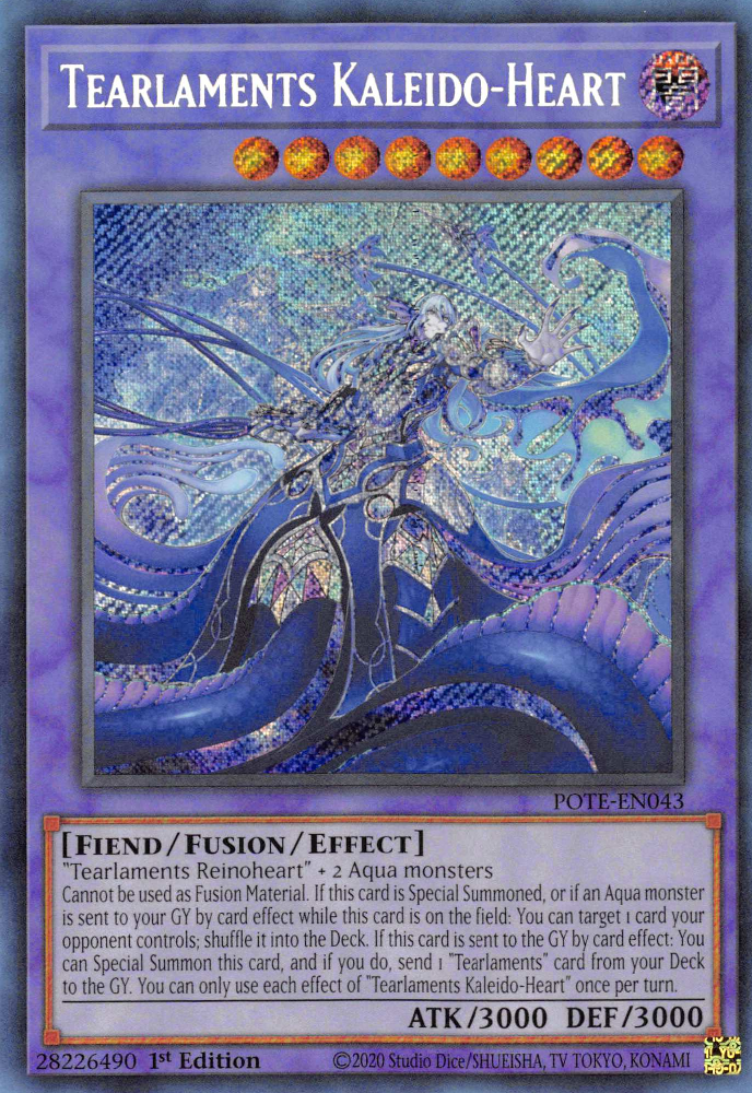 Tearlaments Kaleido-Heart [POTE-EN043] Secret Rare | GnG Games