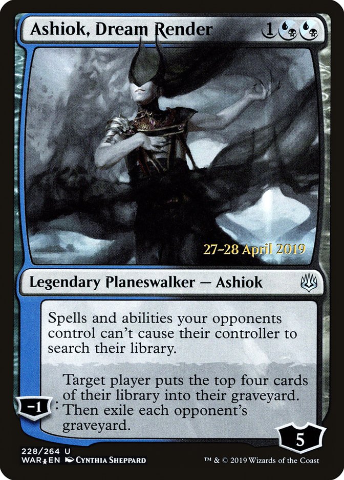 Ashiok, Dream Render  [War of the Spark Prerelease Promos] | GnG Games